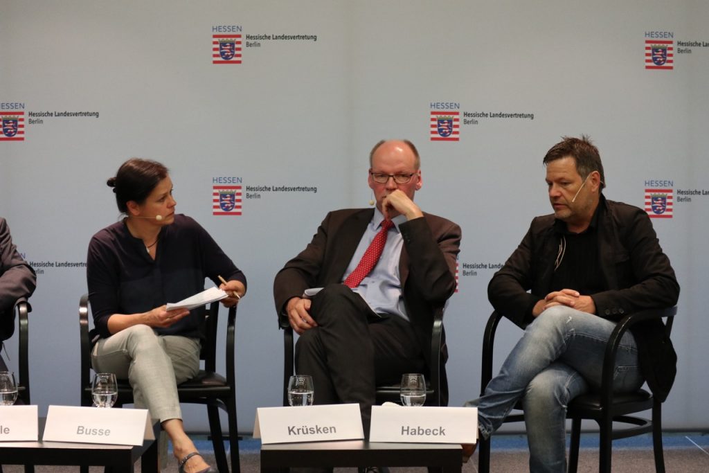 Moderation der Slowfood-Veranstaltung