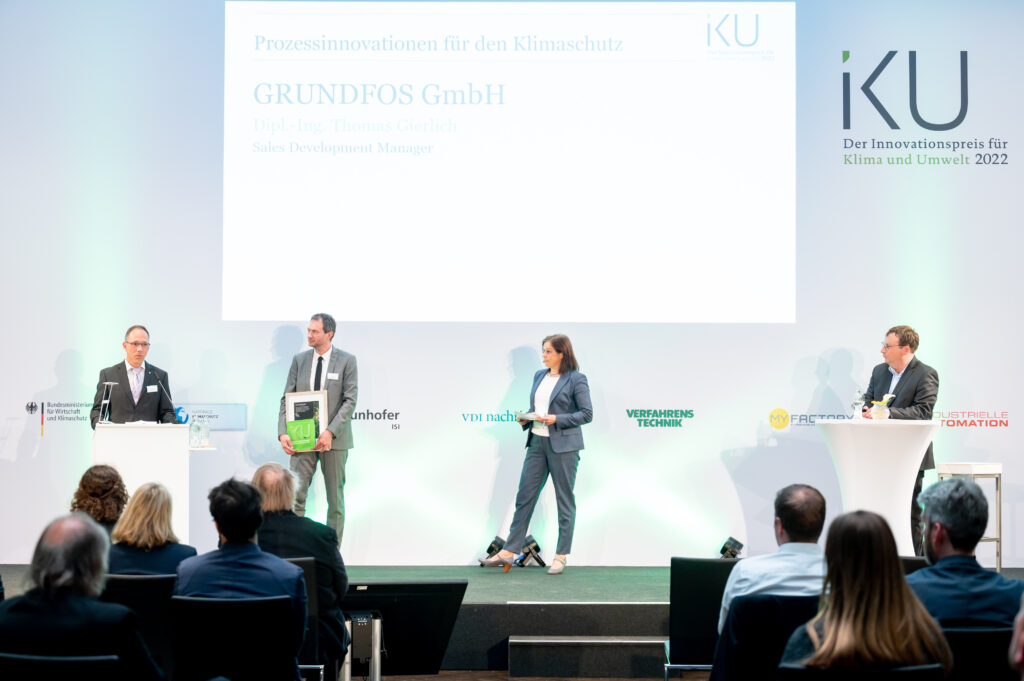 Moderation der Preisverleihung