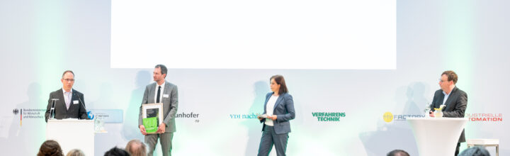 Moderation der Preisverleihung