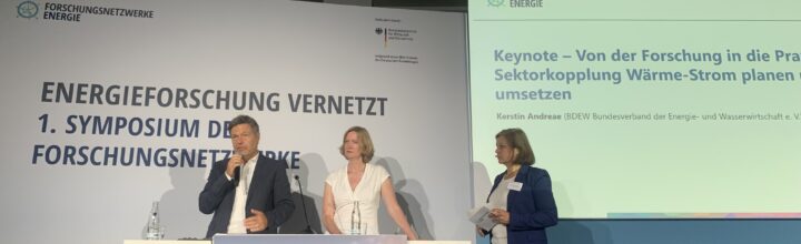 Moderation der Eröffnungsveranstaltung